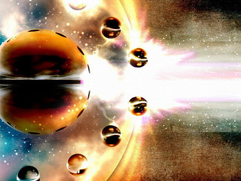 planets strike!, strike, planet, collision HD wallpaper