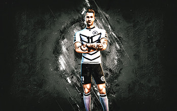 Fortnite Marco Reus Skin, Fortnite, main characters, gray stone background, Marco Reus, Fortnite skins, Marco Reus Skin, Marco Reus Fortnite, Fortnite characters HD wallpaper