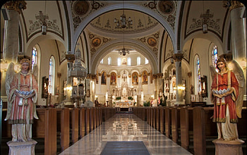 Church St Mary of Perpetual Help, catholic, Chicago, Mary, church HD wallpaper