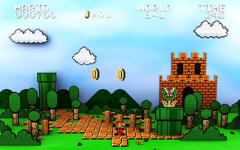 Mario Bros., Retro Games, Nintendo Entertainment System, Pixel Art, 8 bit, Video Games / and Mobile Backgrounds HD wallpaper