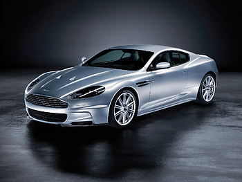 Aston Martin, Cars, Reflection, Side View, Style, Dbs, 2008, Silver Metallic HD wallpaper