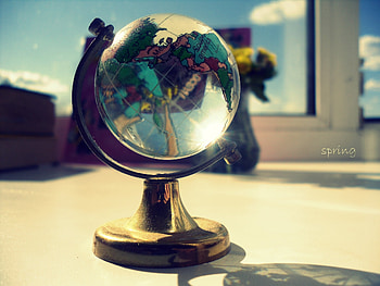 Miscellanea, Miscellaneous, Glass, Window, Spring, Globe HD wallpaper