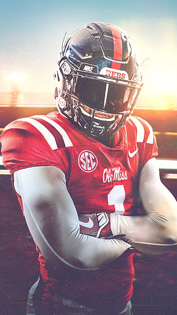Ole Miss Rebels, American Football HD phone wallpaper