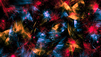 Colour Flowers Splashes Abstract , abstract, artist, artwork, digital-art HD wallpaper