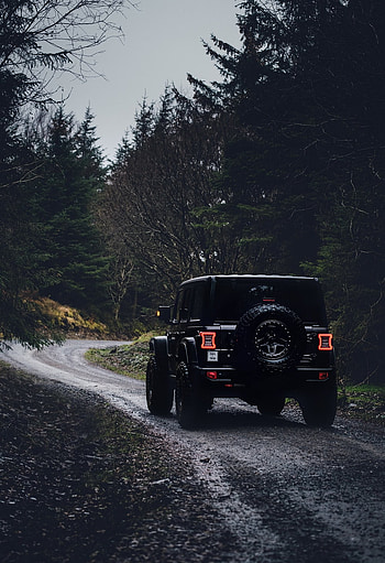 Jeep, sky, nature, suv, night, offroad HD phone wallpaper