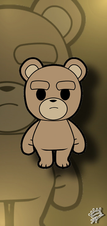 Ted Vector MK, , Apple, Max, S Tab, iPad, Samsung, Minimal King, Plus, Pro, Ultra HD phone wallpaper