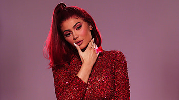 Kylie Jenner, Celebrity, American, Brown Eyes, Brunette, Model HD wallpaper