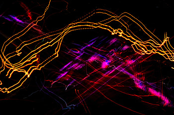 Abstract, Shine, Light, Lines, Long Exposure, Neon HD wallpaper