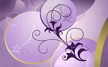 Flower fantasies, fantasy, voilet, flower, cool, nature HD wallpaper