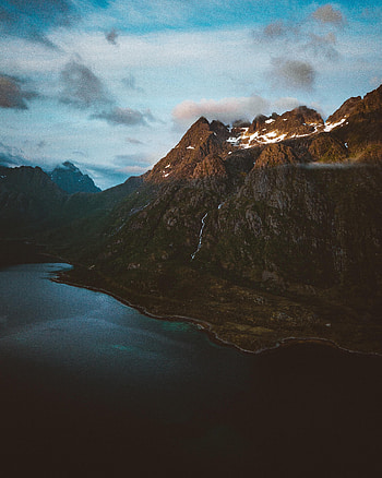 Nature, Water, Clouds, Rocks HD phone wallpaper