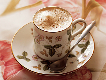 SWEET MORNING, breakfast, tea, hot, cool, food, coffe, cream HD wallpaper