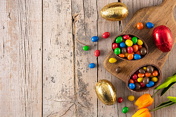 chocolate, holiday, Easter HD wallpaper
