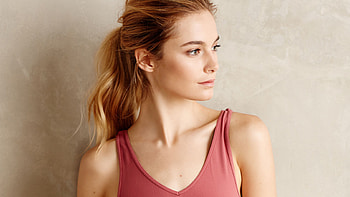 Bridget Malcolm, model, beautiful, looking away HD wallpaper