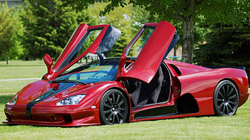 SSC ultimate aero supercar, supercar, , car, red, 11, 13, 2012 HD wallpaper