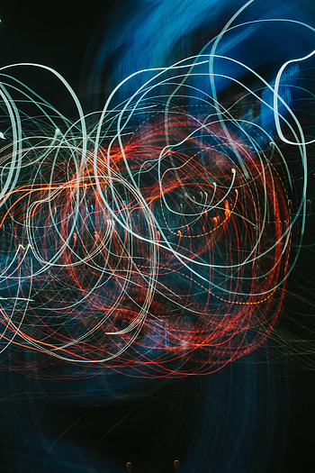 Abstract, Shine, Light, Lines, Blur, Smooth, Long Exposure HD phone wallpaper