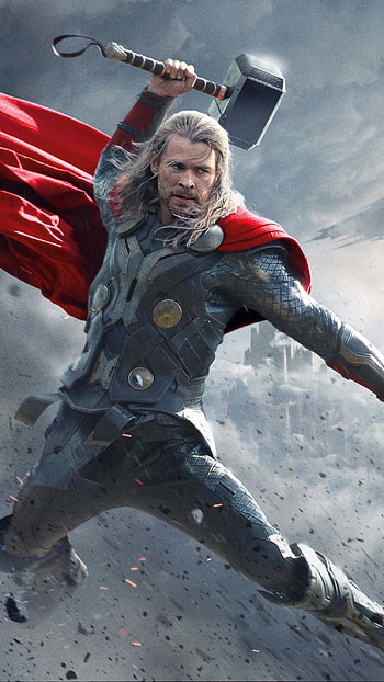 Chris Hemsworth, Thor, Superhero , Marvel's iconic character HD phone wallpaper