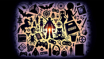 Otaku Culture Silhouette, otaku, Anime, video game, silhouette HD wallpaper