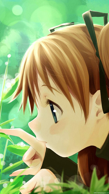 Cute Girl Anime HD phone wallpaper