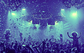 Confetti, Discotheque HD wallpaper