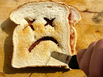 Bread, knife, , food HD wallpaper