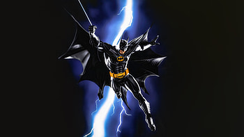 Radiant Dawn Over The Batman, batman, superheroes, artist, artwork, digital-art HD wallpaper
