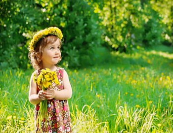 Little girl, Hands, Flowers, Girl, Bouquet HD wallpaper