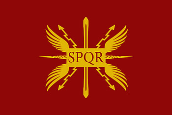 Flag of the Roman Empire [OC][FA] ... HD wallpaper