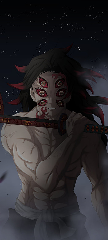 Kokushibo, Demon_Slayer HD phone wallpaper