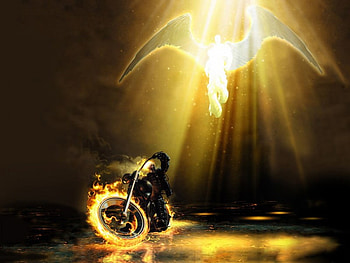 Ghost Rider, comic HD wallpaper