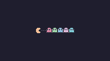 Pac Man Game , pac-man, games, artwork, digital-art, video-games HD wallpaper
