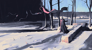 dominik-mayer-19, Digital Art, Digital Painting, Illustration, Artwork, Landscape HD wallpaper