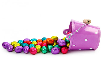 Easter Eggs, colorful, holiday, chocolate, easter, eggs HD wallpaper