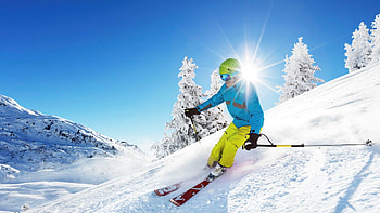 Skiing , que ski resorts, Thrilling downhill runs, Winter sports HD wallpaper