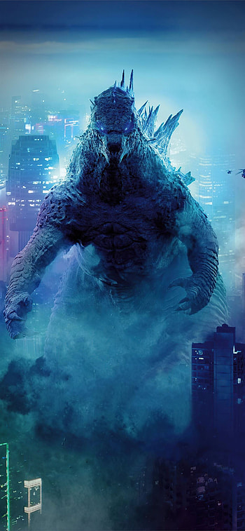 Best Godzilla vs kong 12 , Blue Godzilla HD phone wallpaper