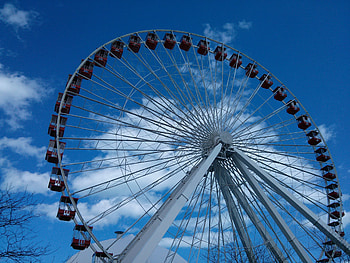 Miscellanea, Miscellaneous, Ferris Wheel, Attraction, Entertainment HD wallpaper