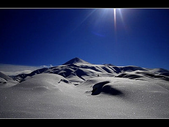 glimmery snow, glimmery, snow HD wallpaper