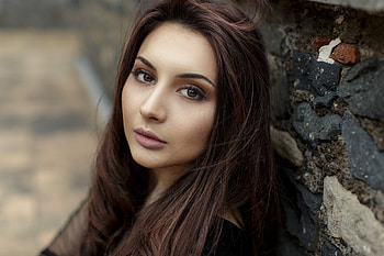 Pretty Lady, model, lady, hair, pretty HD wallpaper