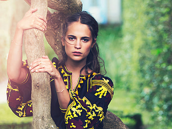 Alicia Vikander, Movies star, hoot 2020, People HD wallpaper