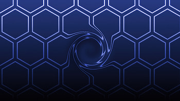 Hexagon Grid Blue, abstract, artist, artwork, digital-art HD wallpaper