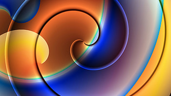 Spiral Fusion, abstract, artwork, art, digital-art, artist HD wallpaper