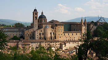 La Corte del Gusto, Itinerary, Urbino HD wallpaper