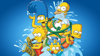 Homer Simpson, Animation, , The Simpsons HD wallpaper