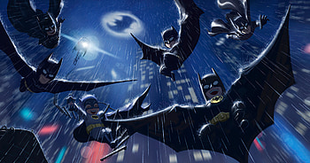 Bat Boys, batman, superheroes, artwork, artist, deviantart HD wallpaper