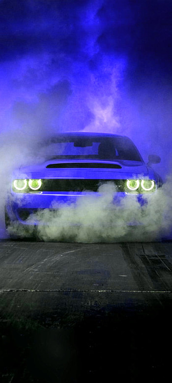 Dodge, cloud, headlamp HD phone wallpaper