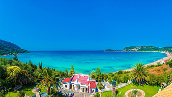 Corfu holiday resort, Greek islands, Hotels, Flights HD wallpaper