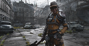 Quad — Sci‑Fi Wasteland Sentinel, Sci Fi, post apocalyptic HD wallpaper