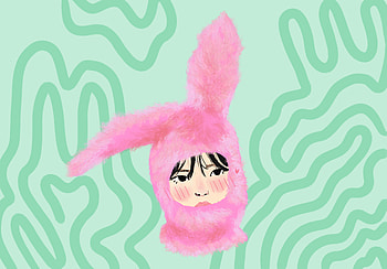 Jennie HB bunny, rabbit, Jennie Kim, music, BlackPink HD wallpaper