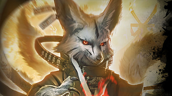 Kami Kitsune, video game, Mahokenshi HD wallpaper