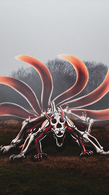 Naruto kyubi rage mode, Anime, Naruto HD phone wallpaper