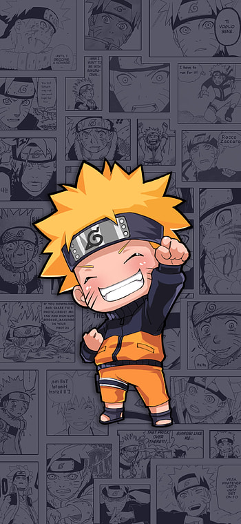Naruto , Cute Chibi Naruto HD phone wallpaper
